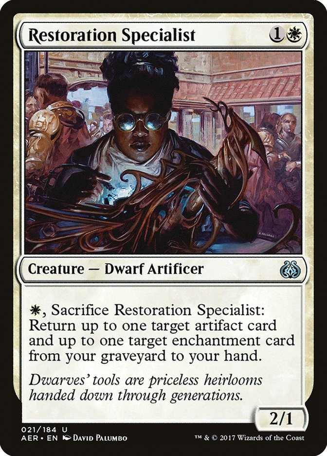 Restoration Specialist [Aether Revolt] | Shuffle n Cut Hobbies & Games