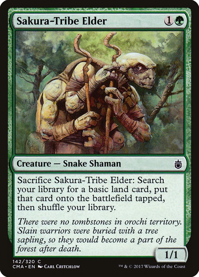 Sakura-Tribe Elder [Commander Anthology] | Shuffle n Cut Hobbies & Games