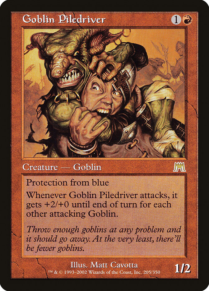 Goblin Piledriver [Onslaught] | Shuffle n Cut Hobbies & Games