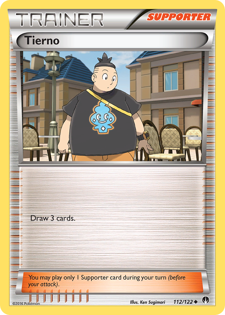 Tierno (112/122) [XY: BREAKpoint] | Shuffle n Cut Hobbies & Games