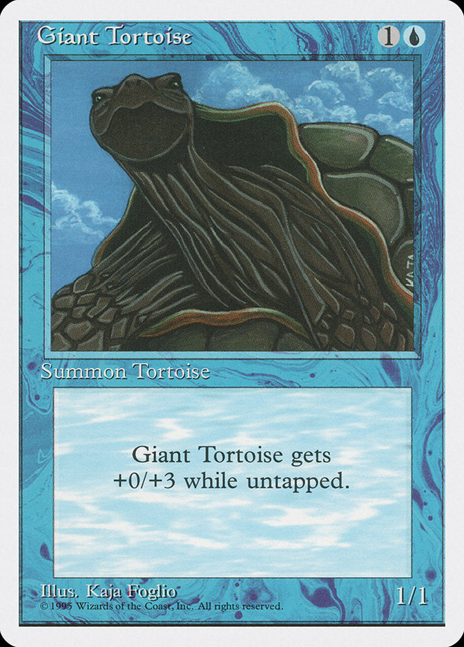 Giant Tortoise [Fourth Edition] | Shuffle n Cut Hobbies & Games