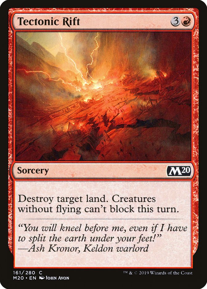 Tectonic Rift [Core Set 2020] | Shuffle n Cut Hobbies & Games