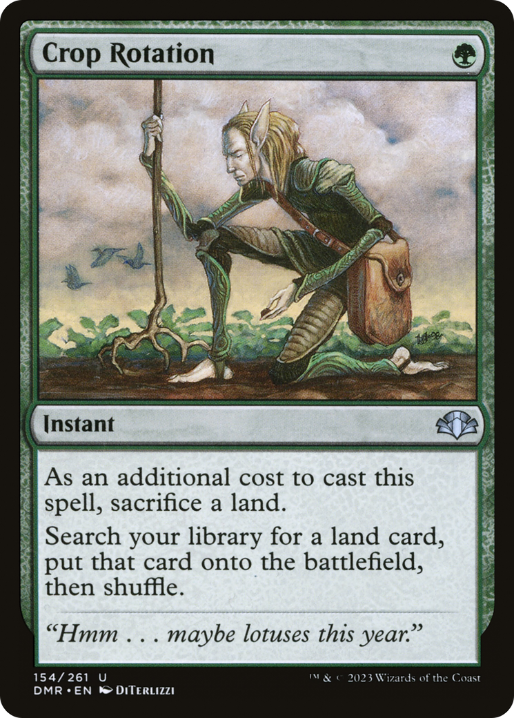 Crop Rotation [Dominaria Remastered] | Shuffle n Cut Hobbies & Games
