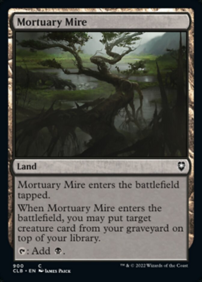 Mortuary Mire [Commander Legends: Battle for Baldur's Gate] | Shuffle n Cut Hobbies & Games