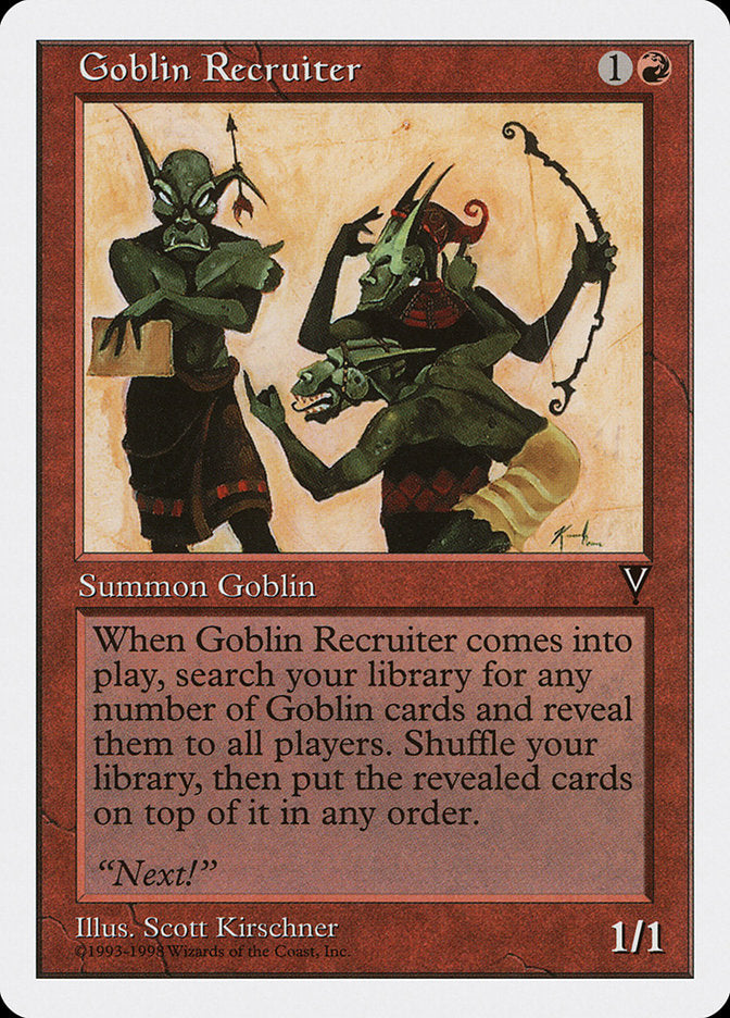 Goblin Recruiter [Anthologies] | Shuffle n Cut Hobbies & Games