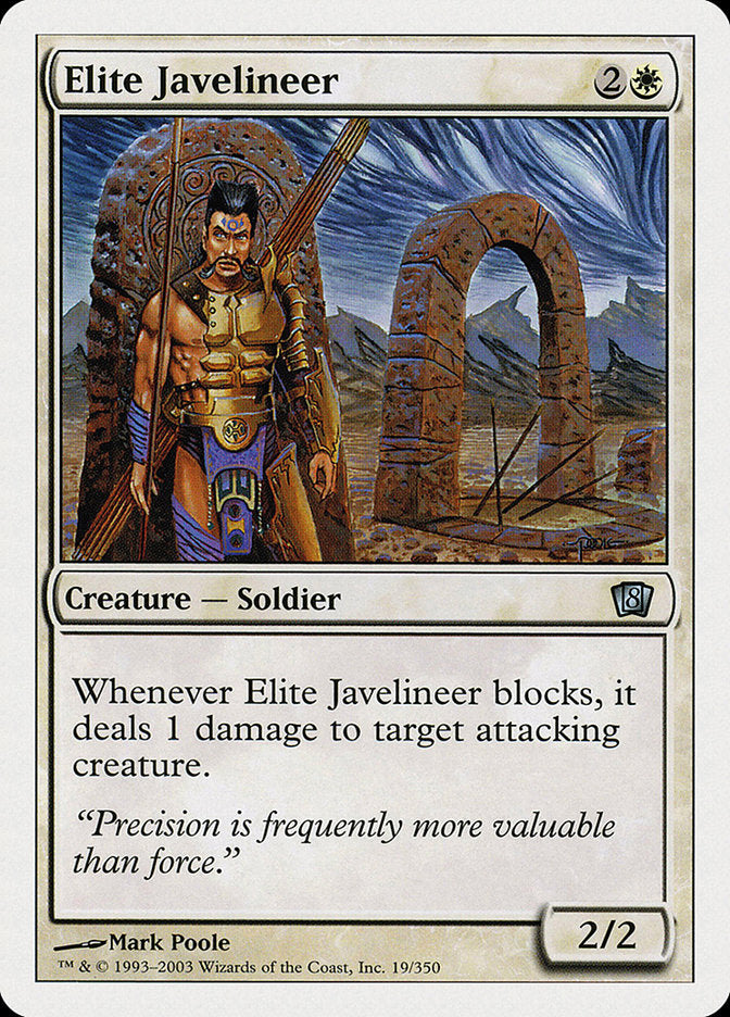 Elite Javelineer [Eighth Edition] | Shuffle n Cut Hobbies & Games