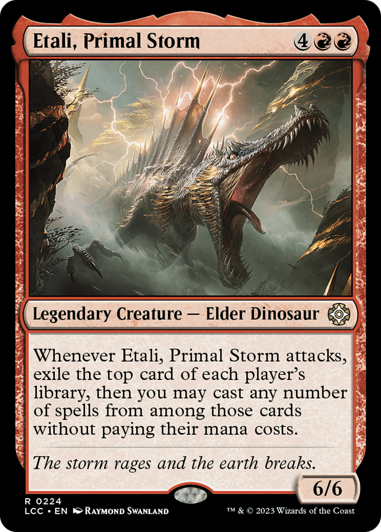 Etali, Primal Storm [The Lost Caverns of Ixalan Commander] | Shuffle n Cut Hobbies & Games