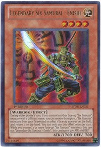 Legendary Six Samurai - Enishi [STOR-EN021] Ultra Rare | Shuffle n Cut Hobbies & Games