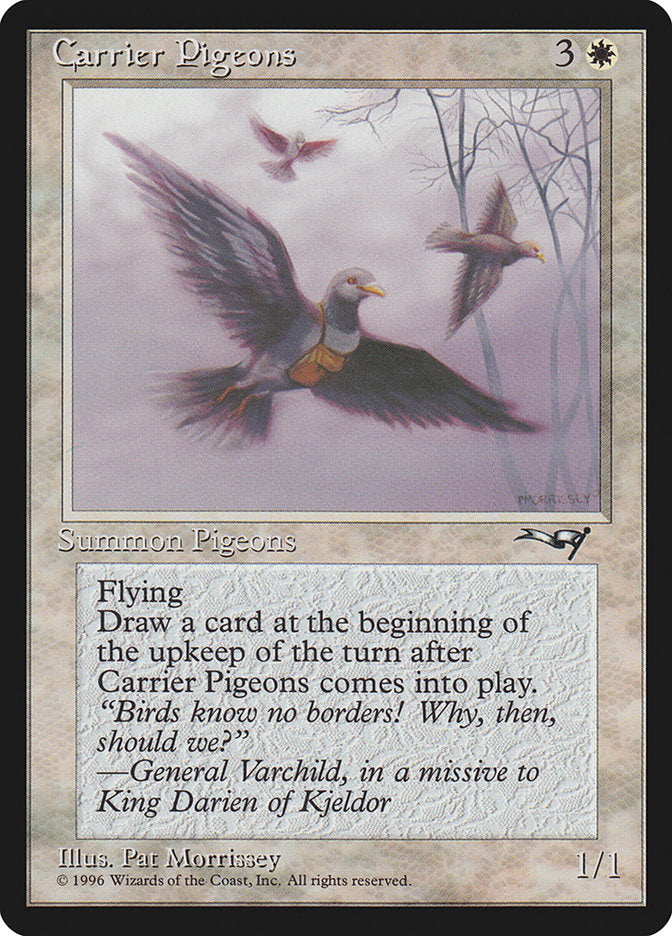 Carrier Pigeons (Flying Art) [Alliances] | Shuffle n Cut Hobbies & Games
