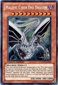 Malefic Cyber End Dragon [YMP1-EN004] Secret Rare | Shuffle n Cut Hobbies & Games