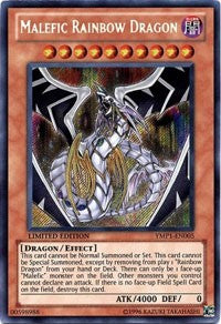 Malefic Rainbow Dragon [YMP1-EN005] Secret Rare | Shuffle n Cut Hobbies & Games