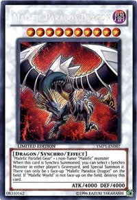 Malefic Paradox Dragon [YMP1-EN007] Secret Rare | Shuffle n Cut Hobbies & Games