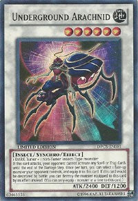 Underground Arachnid [DPC5-EN001] Super Rare | Shuffle n Cut Hobbies & Games