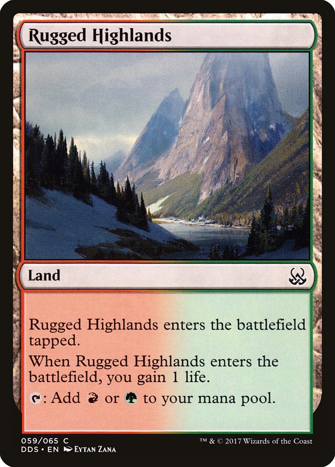 Rugged Highlands [Duel Decks: Mind vs. Might] | Shuffle n Cut Hobbies & Games