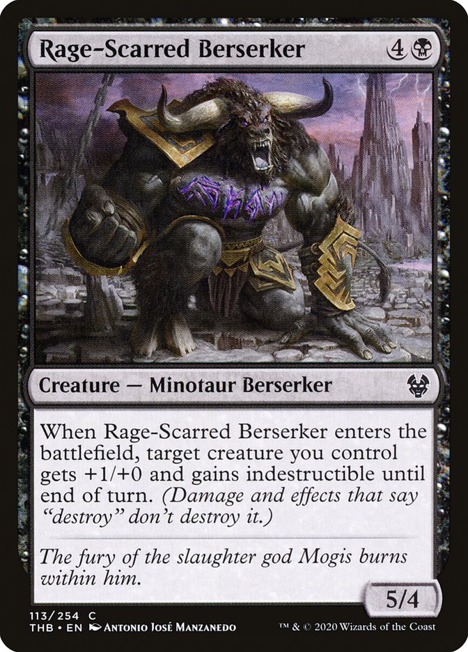 Rage-Scarred Berserker [Theros Beyond Death] | Shuffle n Cut Hobbies & Games