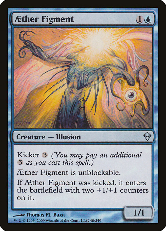 Aether Figment [Zendikar] | Shuffle n Cut Hobbies & Games