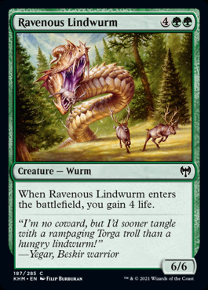 Ravenous Lindwurm [Kaldheim] | Shuffle n Cut Hobbies & Games