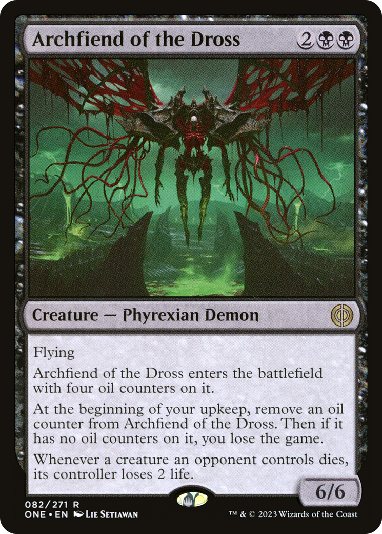 Archfiend of the Dross [Phyrexia: All Will Be One] | Shuffle n Cut Hobbies & Games