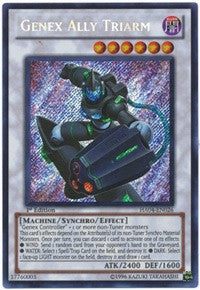 Genex Ally Triarm [HA04-EN026] Secret Rare | Shuffle n Cut Hobbies & Games