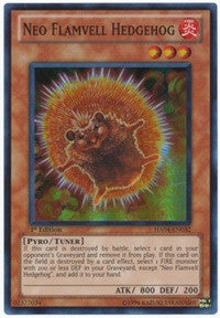 Neo Flamvell Hedgehog [HA04-EN032] Super Rare | Shuffle n Cut Hobbies & Games