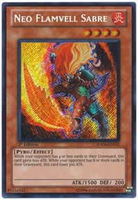 Neo Flamvell Sabre [HA04-EN035] Secret Rare | Shuffle n Cut Hobbies & Games
