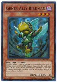 Genex Ally Birdman [HA04-EN037] Super Rare | Shuffle n Cut Hobbies & Games