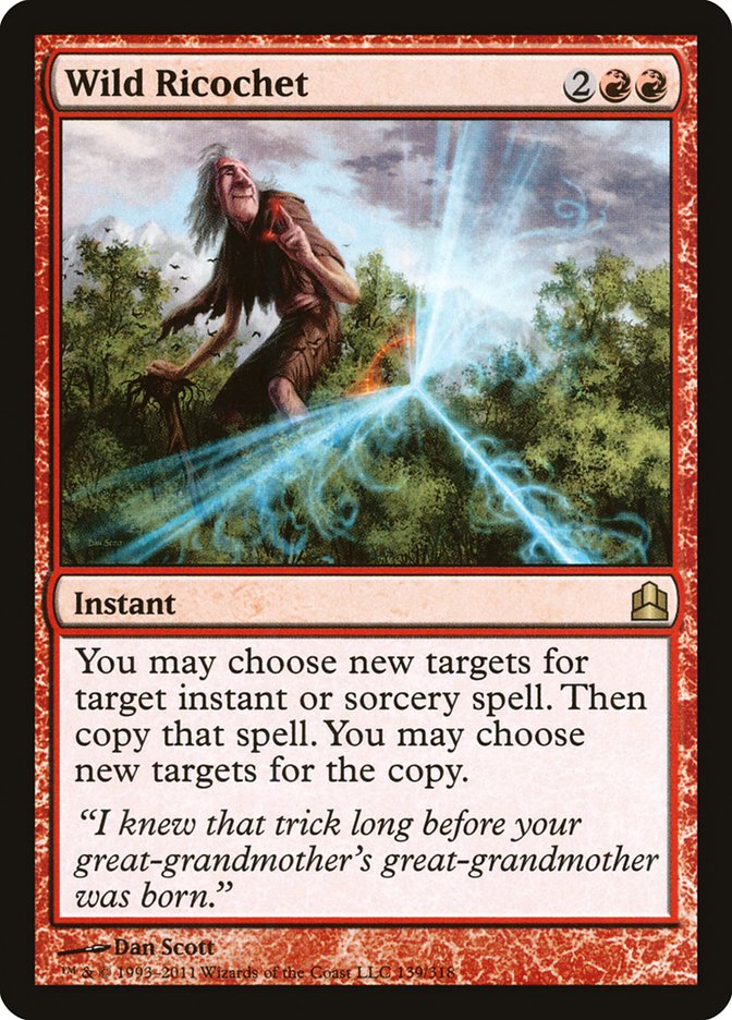 Wild Ricochet [Commander 2011] | Shuffle n Cut Hobbies & Games