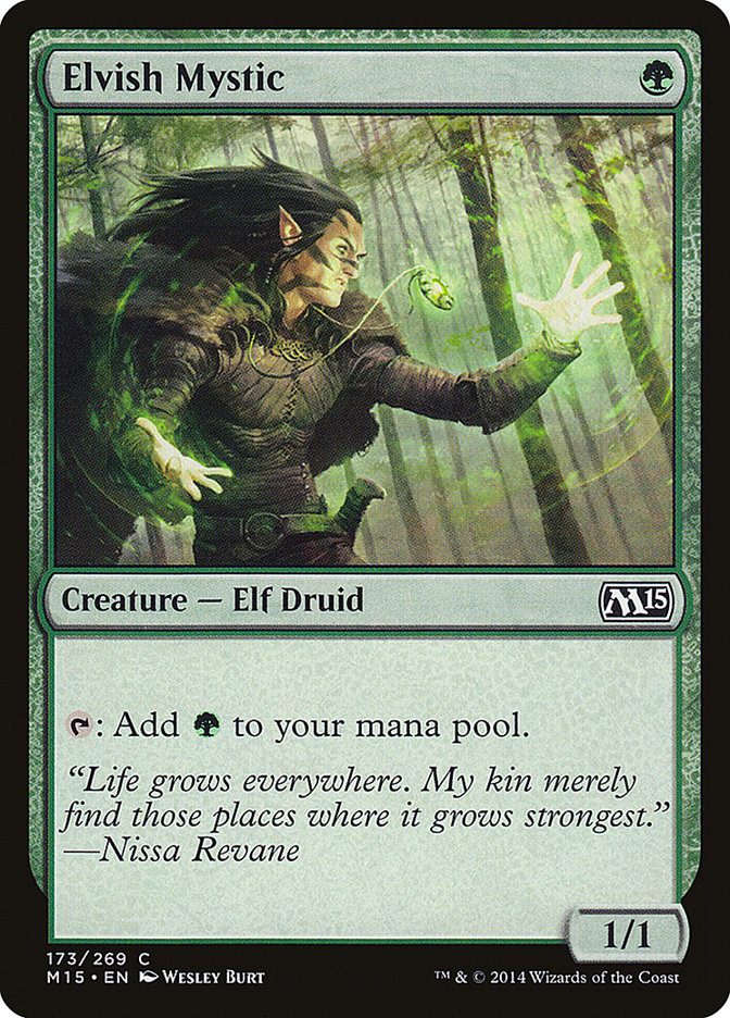 Elvish Mystic [Magic 2015] | Shuffle n Cut Hobbies & Games