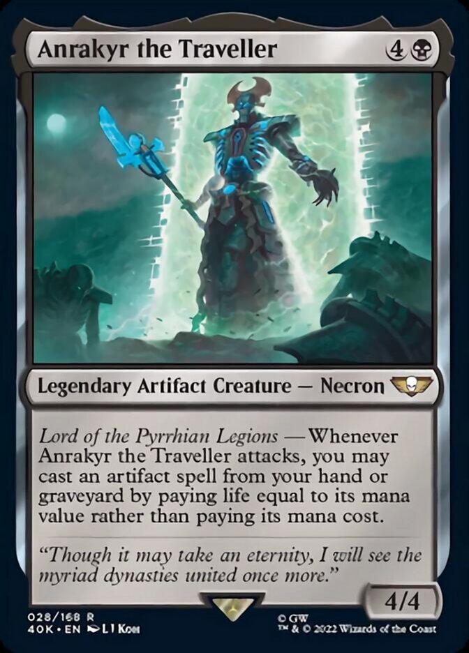 Anrakyr the Traveller (Surge Foil) [Warhammer 40,000] | Shuffle n Cut Hobbies & Games