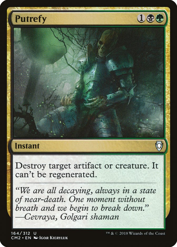 Putrefy [Commander Anthology Volume II] | Shuffle n Cut Hobbies & Games