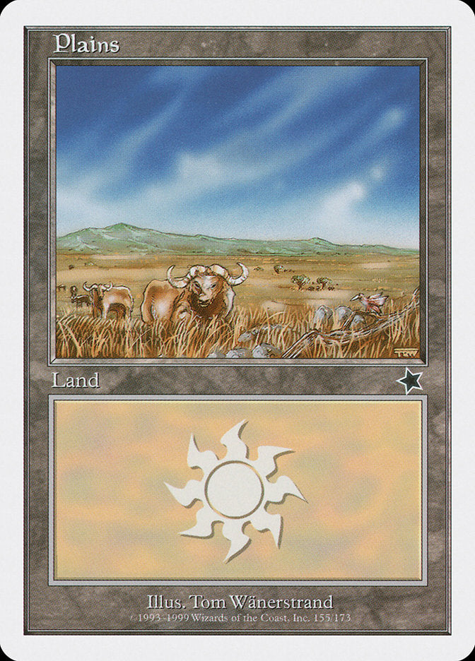 Plains (155) [Starter 1999] | Shuffle n Cut Hobbies & Games