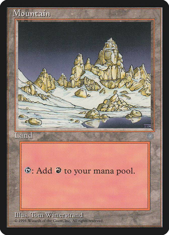 Mountain (No Trees / Signature on Right) [Ice Age] | Shuffle n Cut Hobbies & Games