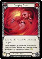 Emerging Power (Red) [WTR069] Unlimited Edition Rainbow Foil | Shuffle n Cut Hobbies & Games