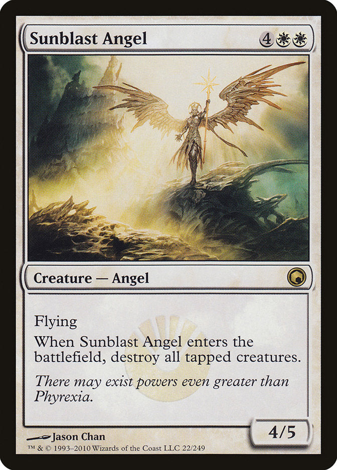 Sunblast Angel [Scars of Mirrodin] | Shuffle n Cut Hobbies & Games