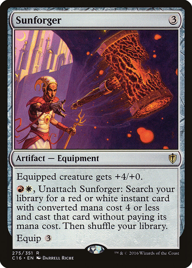 Sunforger [Commander 2016] | Shuffle n Cut Hobbies & Games