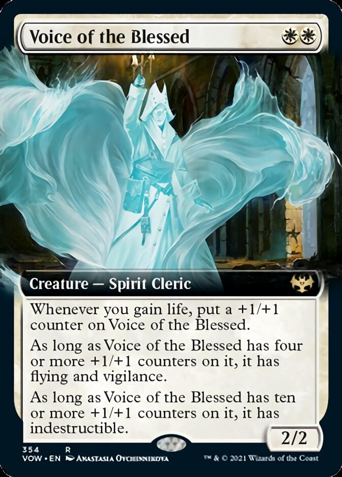 Voice of the Blessed (Extended Art) [Innistrad: Crimson Vow] | Shuffle n Cut Hobbies & Games