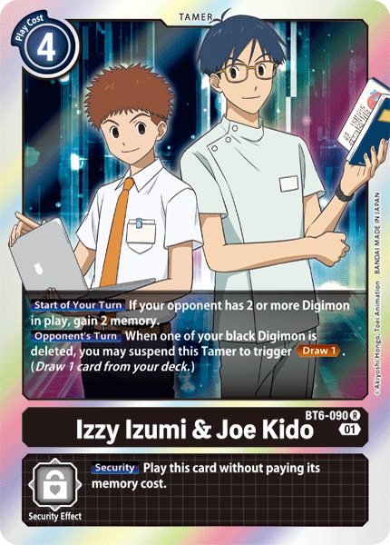 Izzy Izumi & Joe Kido [BT6-090] [Double Diamond] | Shuffle n Cut Hobbies & Games