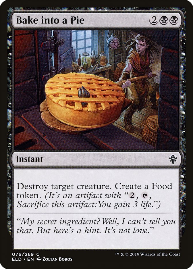 Bake into a Pie [Throne of Eldraine] | Shuffle n Cut Hobbies & Games