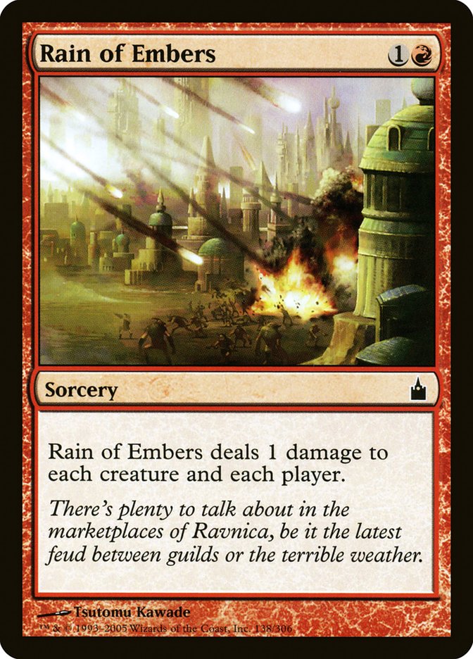 Rain of Embers [Ravnica: City of Guilds] | Shuffle n Cut Hobbies & Games