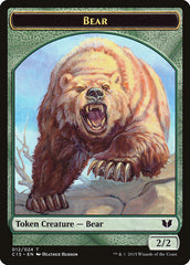 Bear // Spider Double-Sided Token [Commander 2015 Tokens] | Shuffle n Cut Hobbies & Games