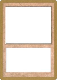 2001 World Championship Blank Card [World Championship Decks 2001] | Shuffle n Cut Hobbies & Games
