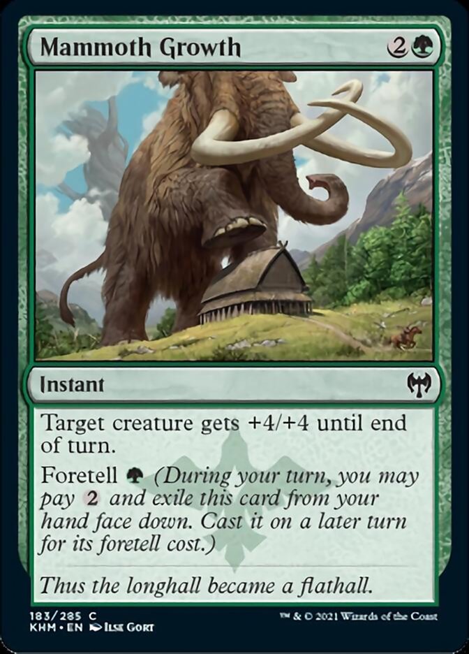 Mammoth Growth [Kaldheim] | Shuffle n Cut Hobbies & Games