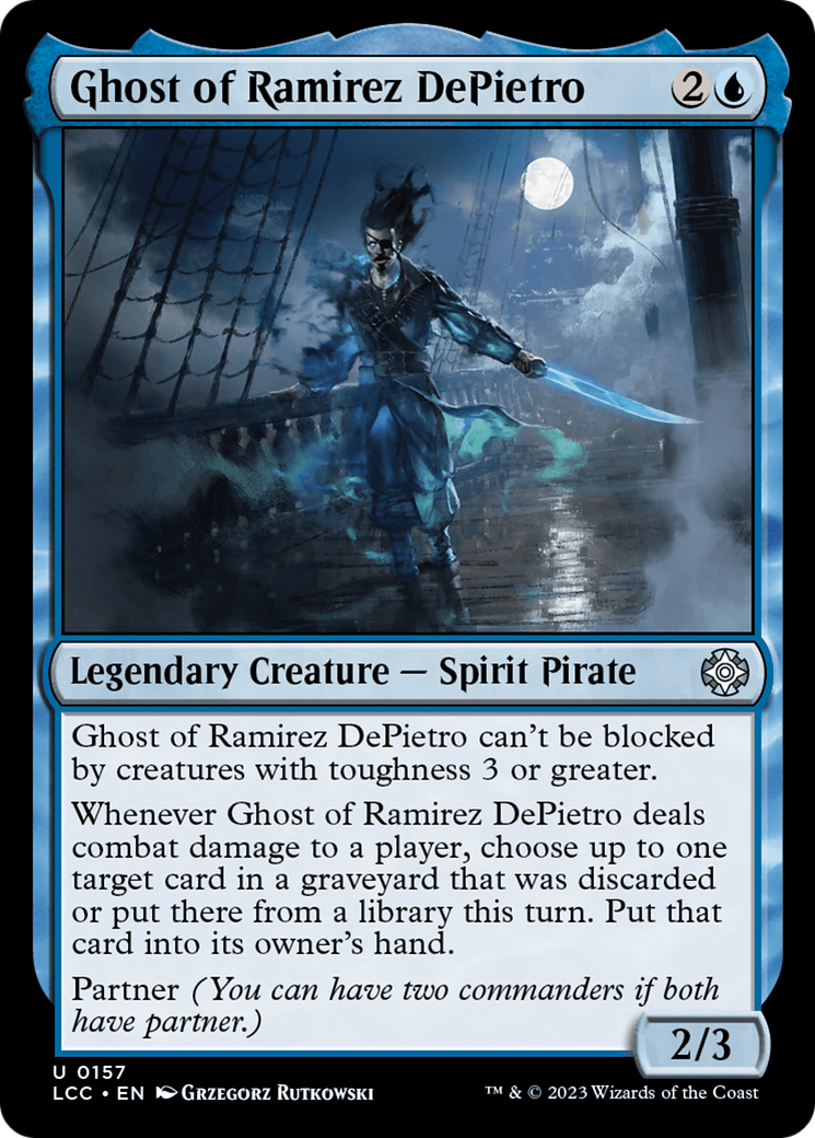 Ghost of Ramirez DePietro [The Lost Caverns of Ixalan Commander] | Shuffle n Cut Hobbies & Games