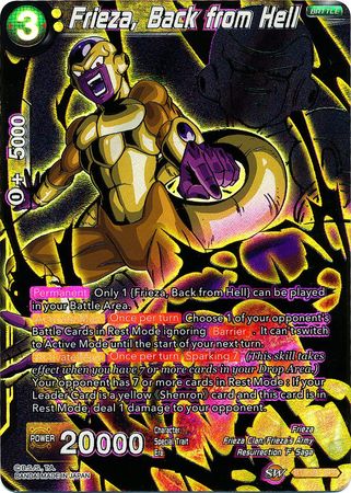 Frieza, Back from Hell (SPR) (BT5-091) [Miraculous Revival] | Shuffle n Cut Hobbies & Games