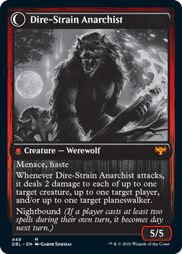 Volatile Arsonist // Dire-Strain Anarchist [Innistrad: Double Feature] | Shuffle n Cut Hobbies & Games