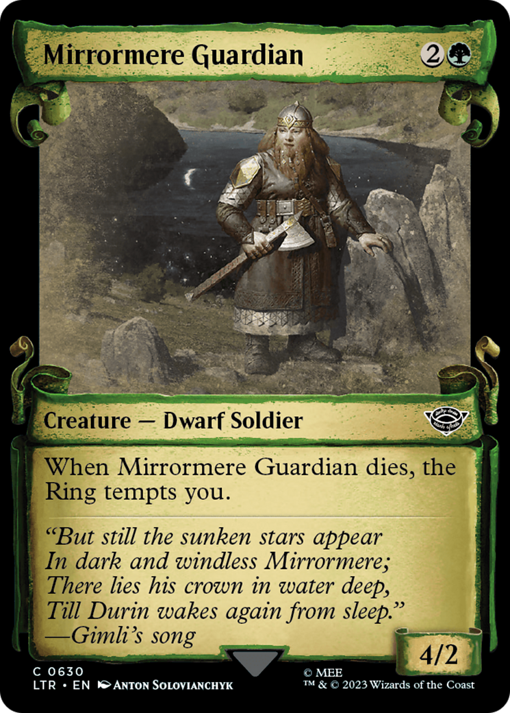 Mirrormere Guardian [The Lord of the Rings: Tales of Middle-Earth Showcase Scrolls] | Shuffle n Cut Hobbies & Games