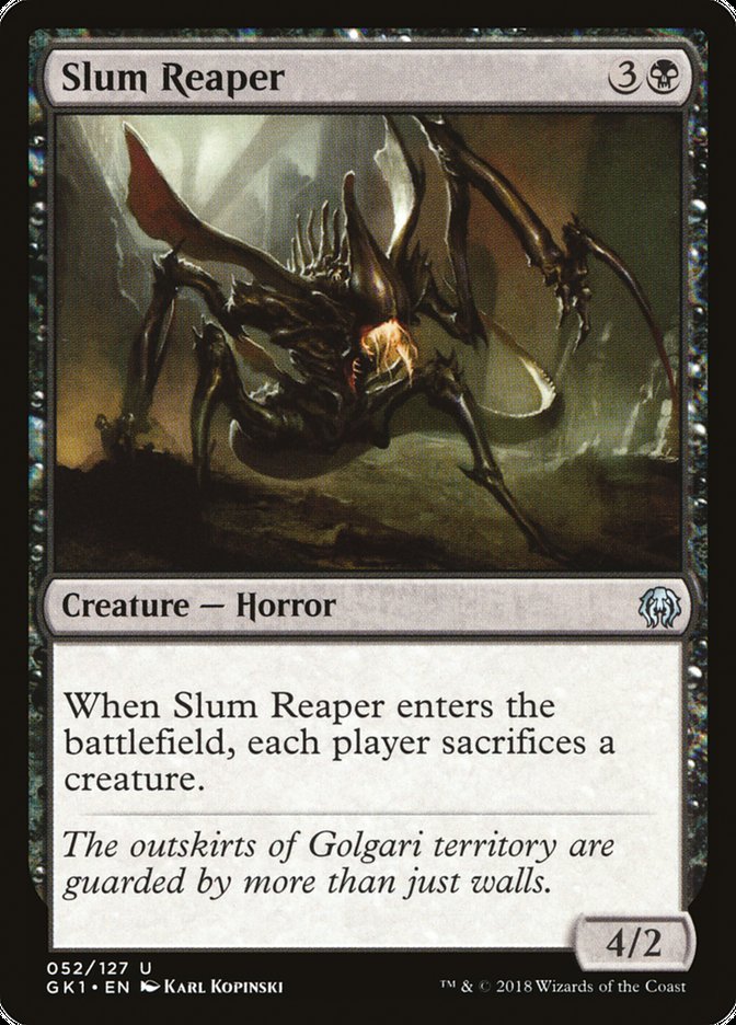 Slum Reaper [Guilds of Ravnica Guild Kit] | Shuffle n Cut Hobbies & Games