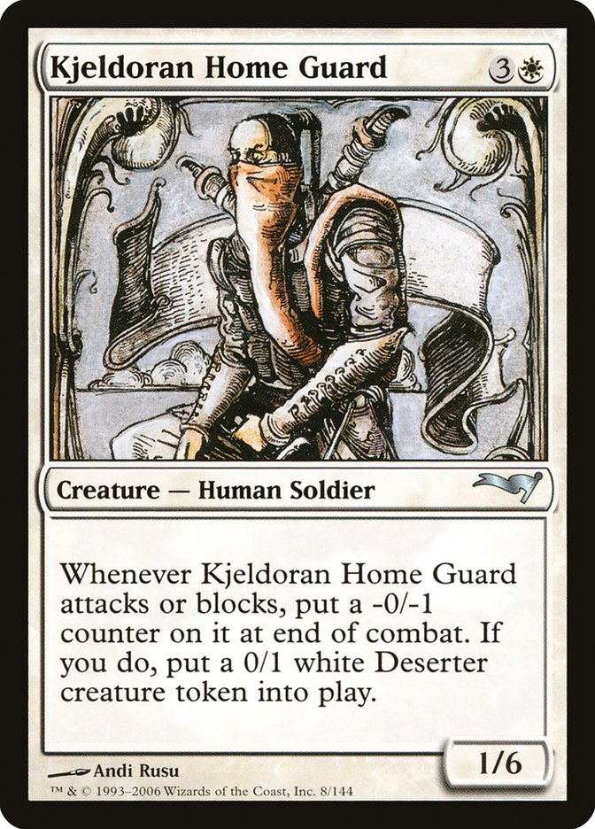 Kjeldoran Home Guard [Coldsnap Theme Decks] | Shuffle n Cut Hobbies & Games