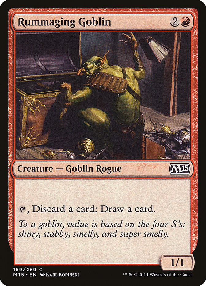 Rummaging Goblin [Magic 2015] | Shuffle n Cut Hobbies & Games