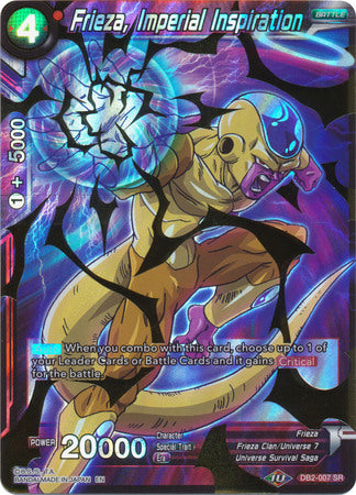Frieza, Imperial Inspiration [DB2-007] | Shuffle n Cut Hobbies & Games